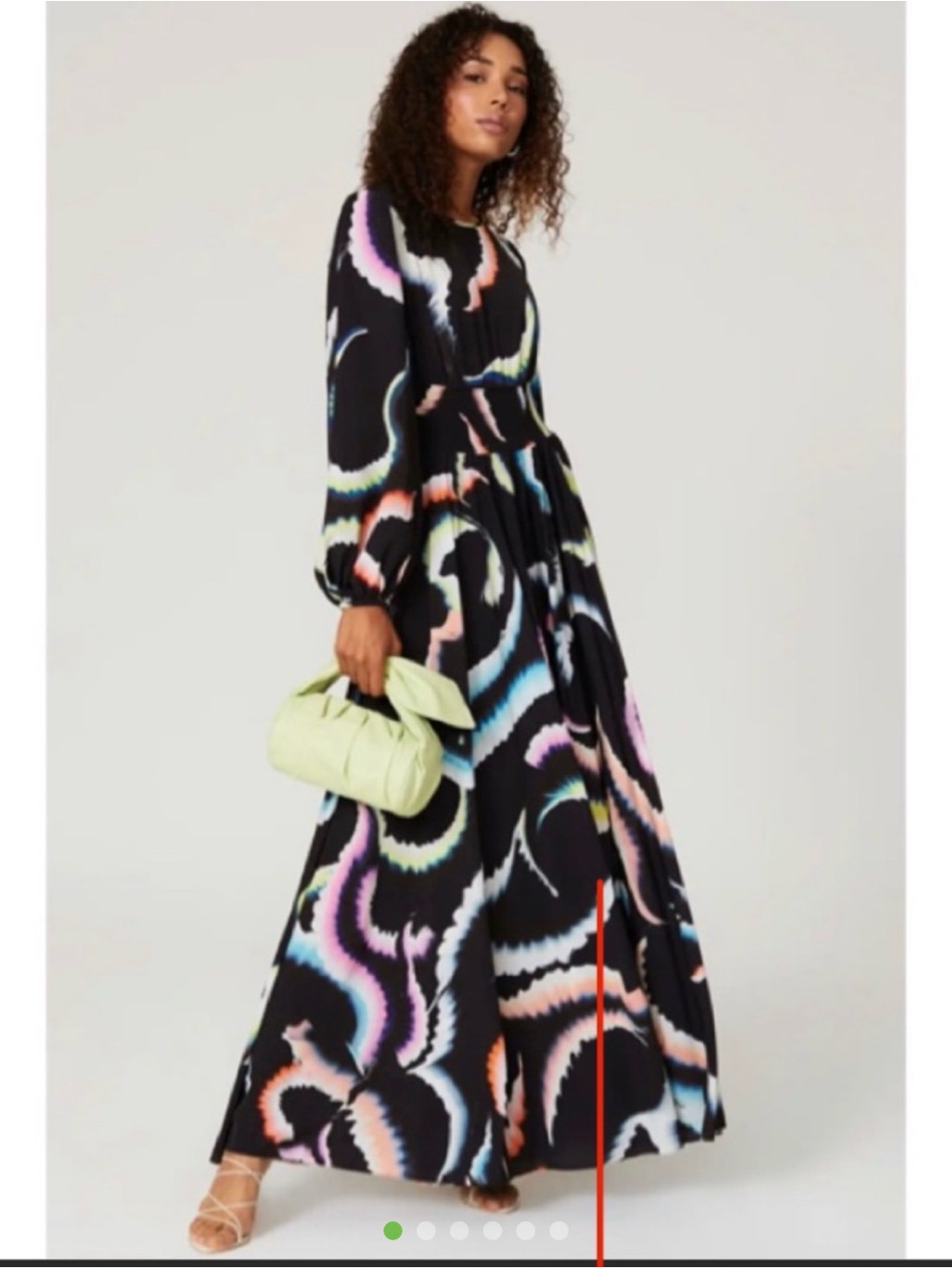 Alc Multicolor Leah Papillo Gown